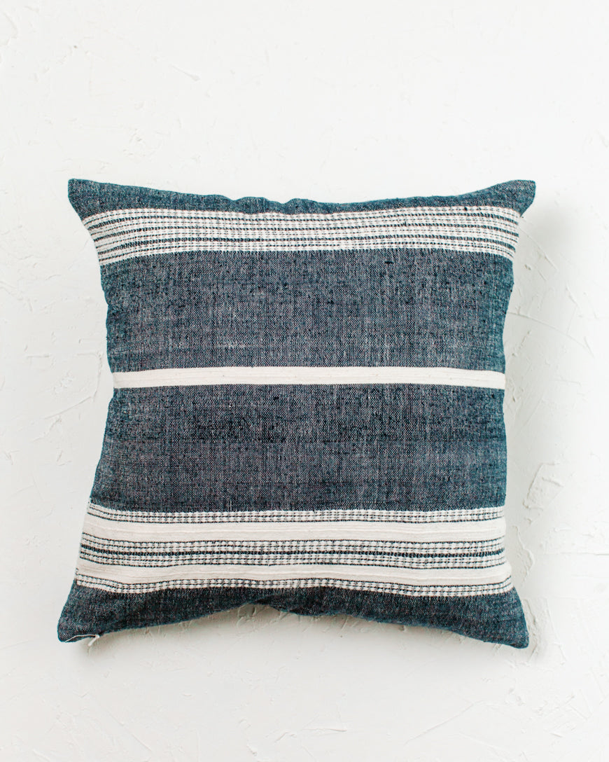 18" Aden Throw Pillow Handwoven in Ethiopia