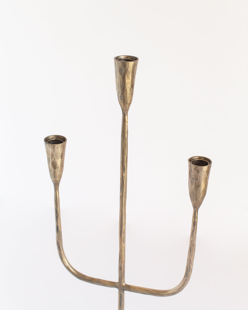 Hand Forged Iron Candelabras