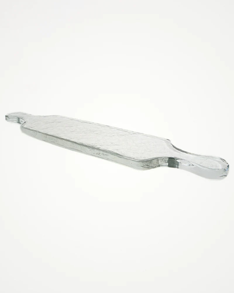 Hammered Glass Long Serving Board