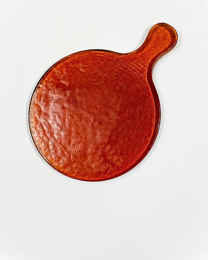 Handblown Recycled Round Board