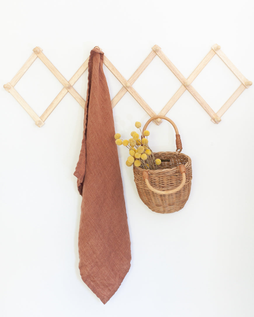 Stone Washed Linen Tea Towel